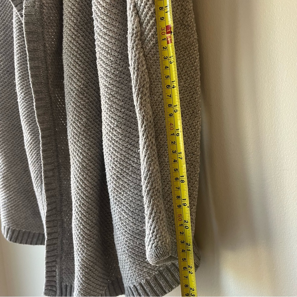 Ann Taylor Open Front Waterfall Cardigan Wool Blend Small - fits extra small - Picture 5 of 6